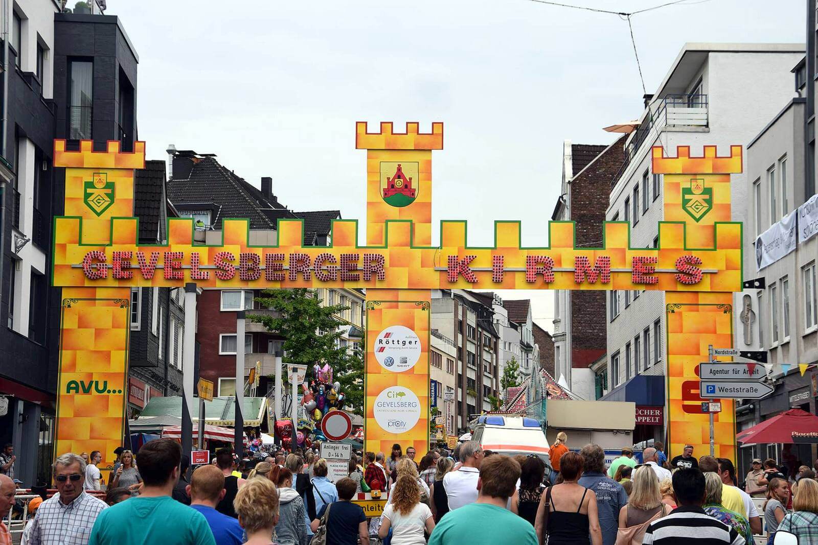 Gevelsberg Kirmestor | schraegekirmes.de